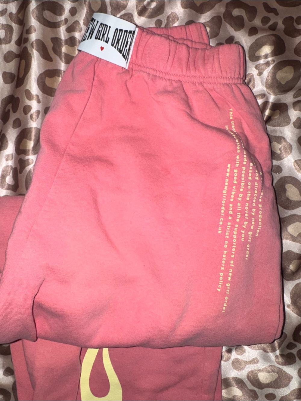 Pink Jogger Bottoms